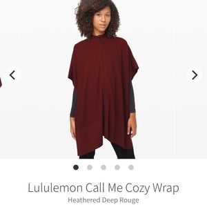 Lululemon Call Me Cozy Wrap